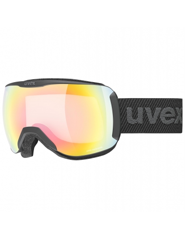 Gogle narciarskie Uvex Downhill 2100 V Black Mat/Mirror Rainbow