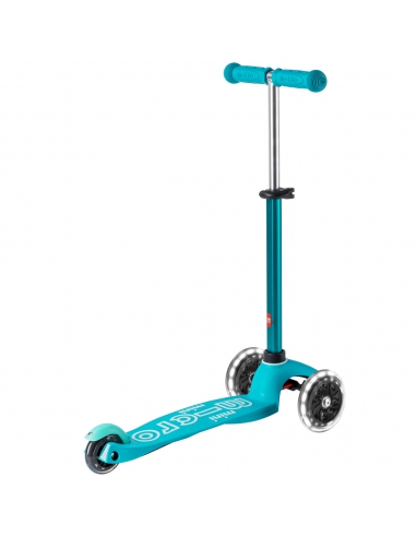 Hulajnoga Mini Micro Deluxe LED Aqua (świecące...