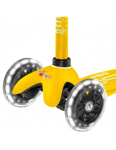 Hulajnoga Mini Micro Deluxe LED Yellow (świecące koła)