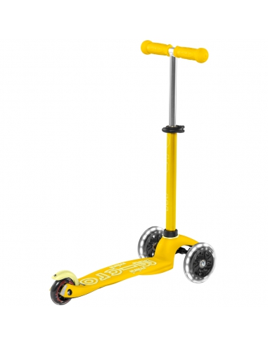 Hulajnoga Mini Micro Deluxe LED Yellow (świecące koła)