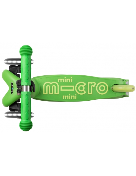 Hulajnoga Mini Micro Deluxe LED Green (świecące koła)