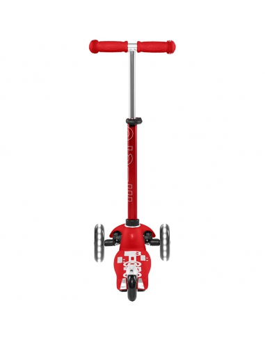 Hulajnoga Mini Micro Deluxe LED Red (świecące koła)