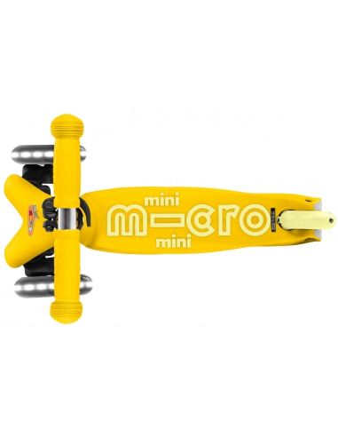 Hulajnoga Mini Micro Deluxe LED Yellow (świecące koła)
