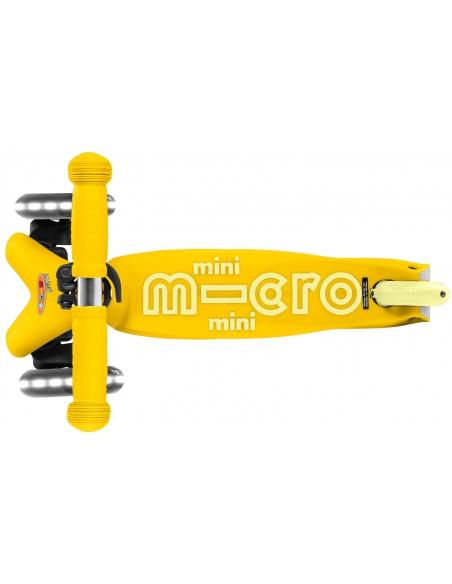Hulajnoga Mini Micro Deluxe LED Yellow (świecące koła)