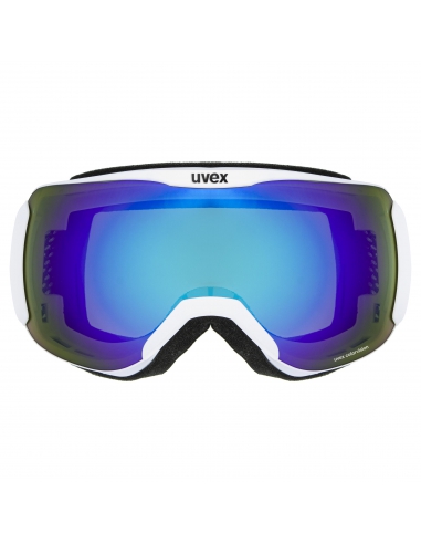 Gogle narciarskie Uvex Downhill 2100 CV White Mat/Mirror Blue