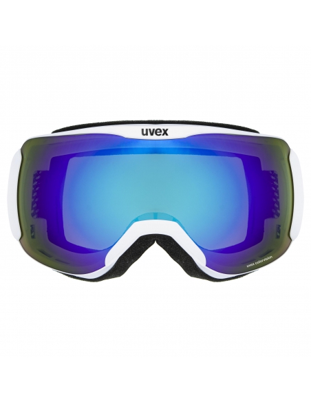 Gogle narciarskie Uvex Downhill 2100 CV White Mat/Mirror Blue