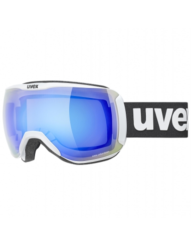 Gogle narciarskie Uvex Downhill 2100 CV White Mat/Mirror Blue