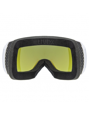 Gogle narciarskie Uvex Downhill 2100 CV White Mat/Mirror Blue