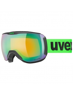 Gogle narciarskie Uvex Downhill 2100 CV Black Mat/Mirror Green