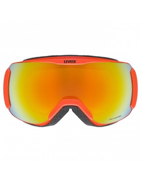 Gogle narciarskie Uvex Downhill 2100 CV Fierce Red Mat/Mirror Orange