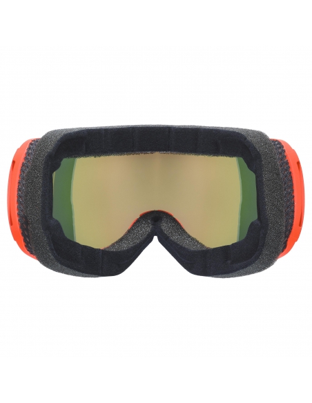 Gogle narciarskie Uvex Downhill 2100 CV Fierce Red Mat/Mirror Orange