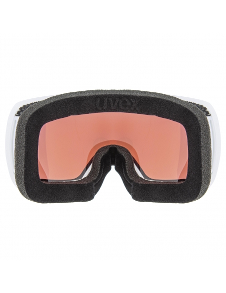Gogle narciarskie Uvex Compact FM White/Mirror Goldpink Rose