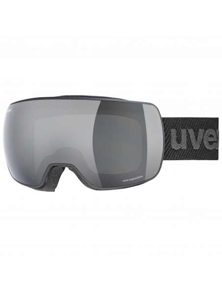 Gogle narciarskie Uvex Compact FM Black Mat/Mirror Black Clear