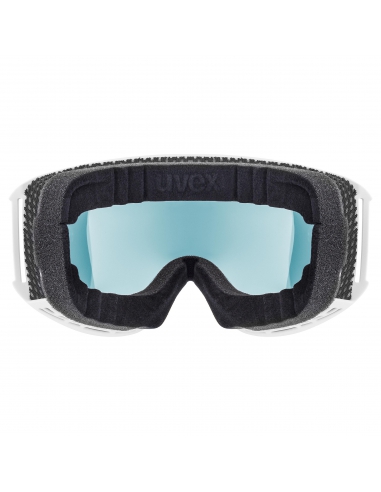 Gogle narciarskie Uvex Topic FM White Mat/Mirror Orange