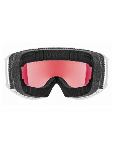 Gogle narciarskie Uvex Topic FM White Mat/Mirror Rainbow