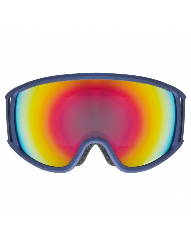 Gogle narciarskie Uvex Topic FM Navy Mat/Mirror Rainbow