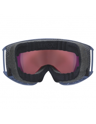 Gogle narciarskie Uvex Topic FM Navy Mat/Mirror Rainbow