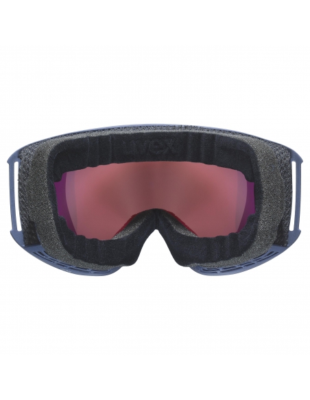 Gogle narciarskie Uvex Topic FM Navy Mat/Mirror Rainbow