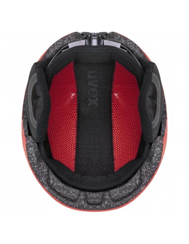 Kask narciarski Uvex Heyya Pro Red-Cyan Mat