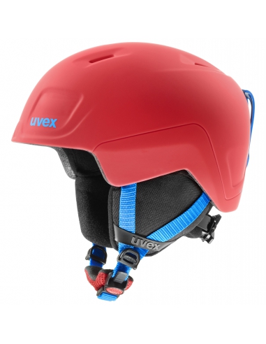 Kask narciarski Uvex Heyya Pro Red-Cyan Mat