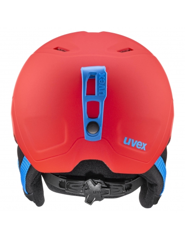 Kask narciarski Uvex Heyya Pro Red-Cyan Mat