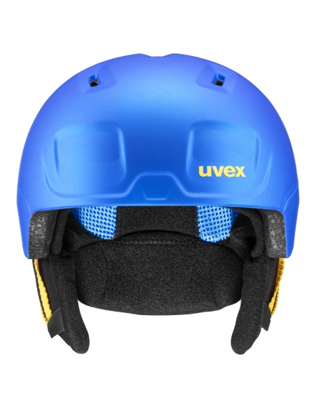 Kask narciarski Uvex Heyya Pro Blue-Yellow Mat Kask narciarski Uvex Heyya Pro Blue-Yellow Mat