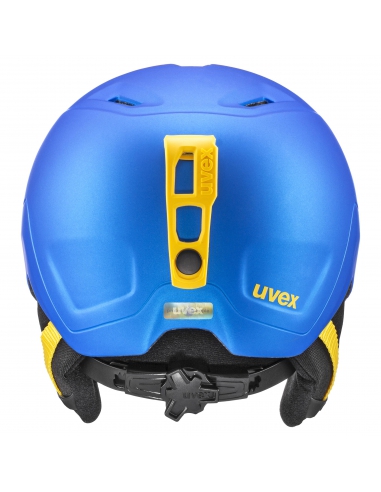 Kask narciarski Uvex Heyya Pro Blue-Yellow Mat