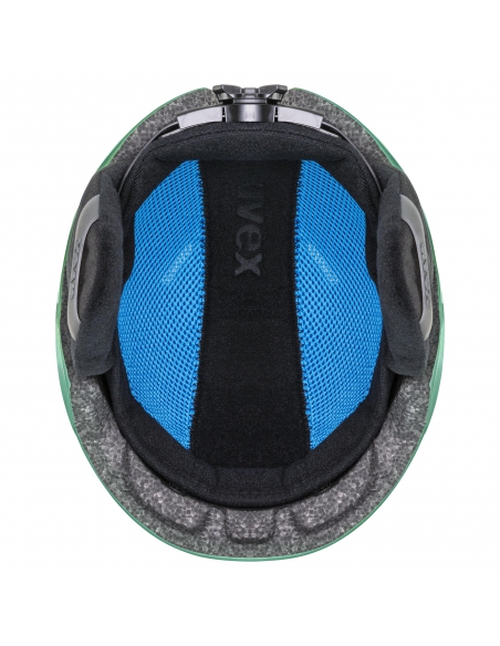 Kask narciarski Uvex Heyya Pro Green-Blue Mat Kask narciarski Uvex Heyya Pro Green-Blue Mat
