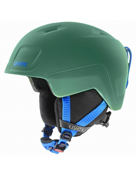 Kask narciarski Uvex Heyya Pro Green-Blue Mat Kask narciarski Uvex Heyya Pro Green-Blue Mat