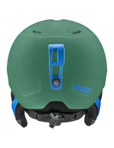 Kask narciarski Uvex Heyya Pro Green-Blue Mat