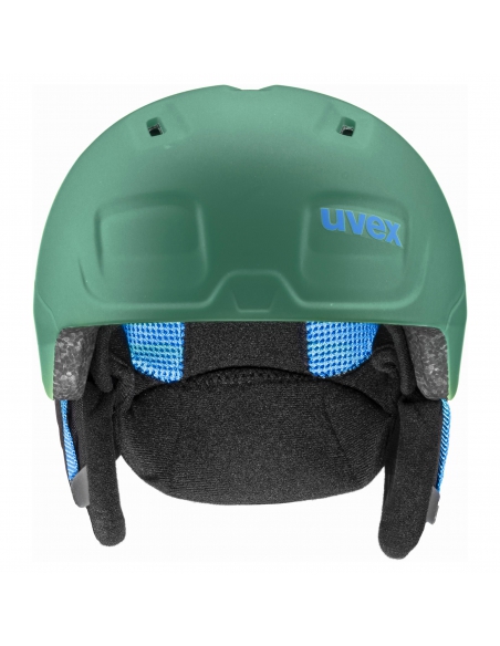 Kask narciarski Uvex Heyya Pro Green-Blue Mat Kask narciarski Uvex Heyya Pro Green-Blue Mat