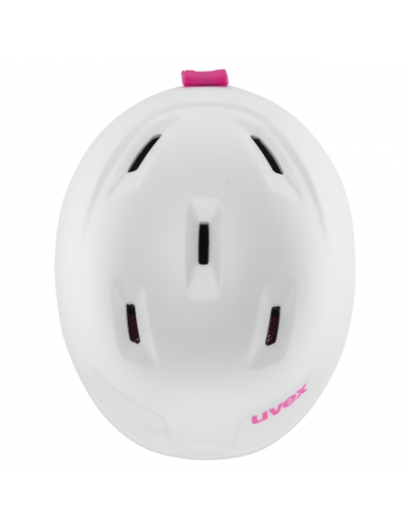Kask narciarski Uvex Heyya Pro White-Pink Mat Kask narciarski Uvex Heyya Pro White-Pink Mat