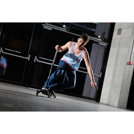 Hulajnoga Micro Kickboard Compact 2w1 czarna