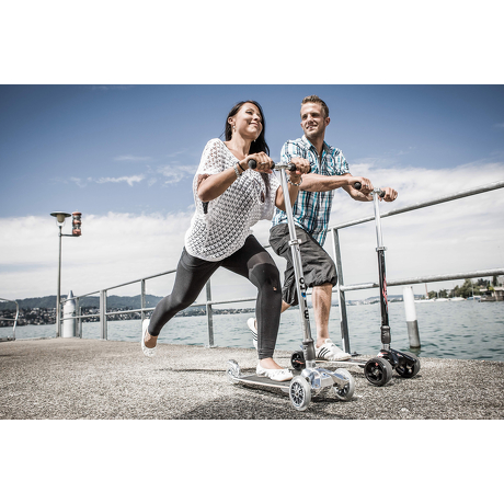 Hulajnoga Micro Kickboard Original 2w1 srebrna