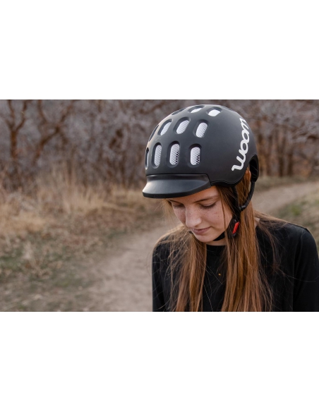 Kask dziecięcy woom Kids czarny