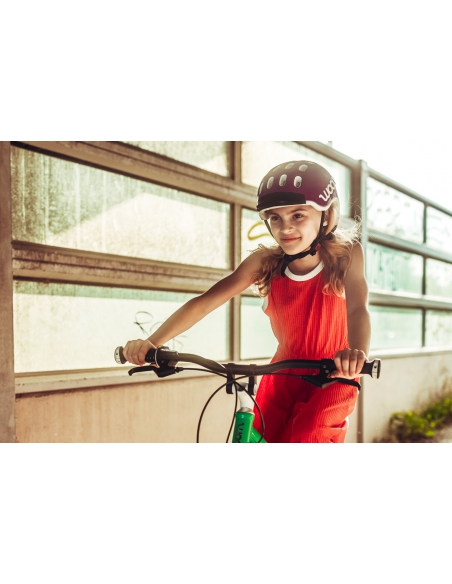 Kask dziecięcy Woom Kids fioletowy