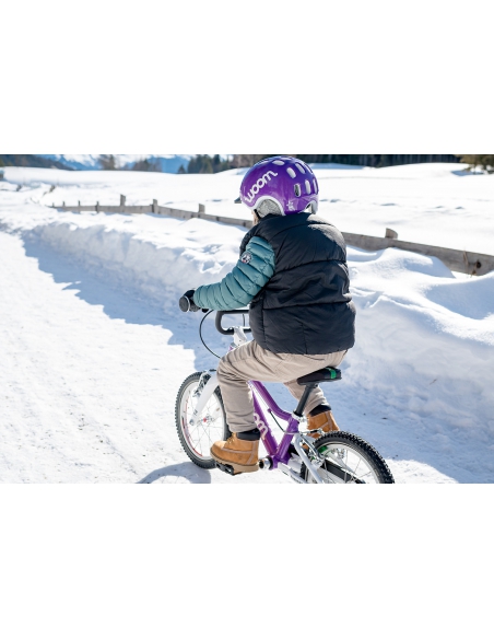 Kask dziecięcy Woom Kids fioletowy