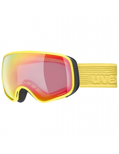Gogle narciarskie Uvex Scribble FM Yellow/Mirror Rainbow