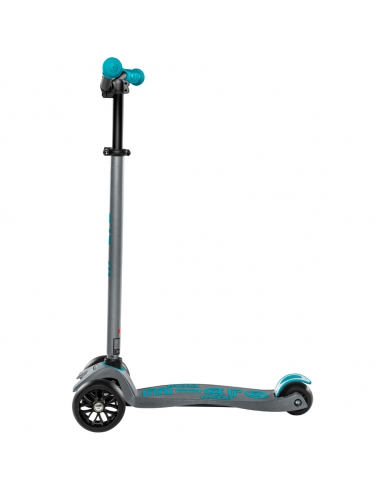 Hulajnoga Maxi Micro Deluxe Pro Grey/Aqua
