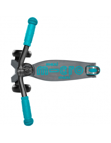 Hulajnoga Maxi Micro Deluxe Pro Grey/Aqua