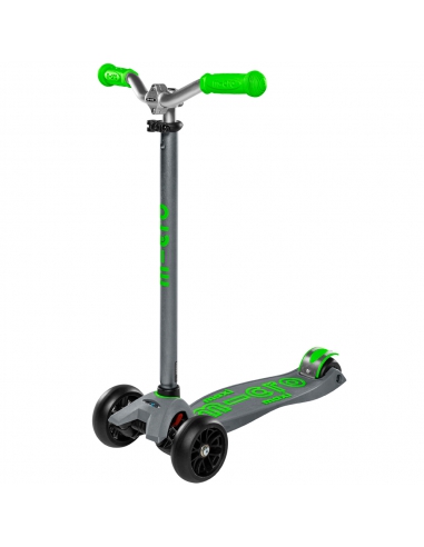 Hulajnoga Maxi Micro Deluxe Pro Grey/Green