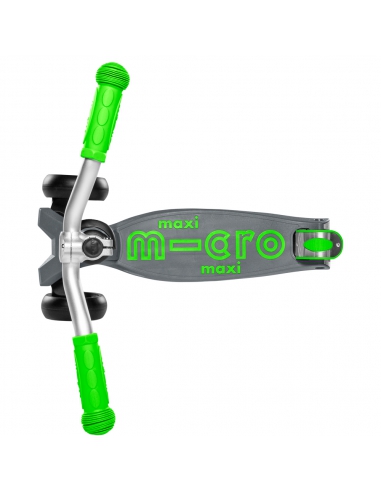 Hulajnoga Maxi Micro Deluxe Pro Grey/Green
