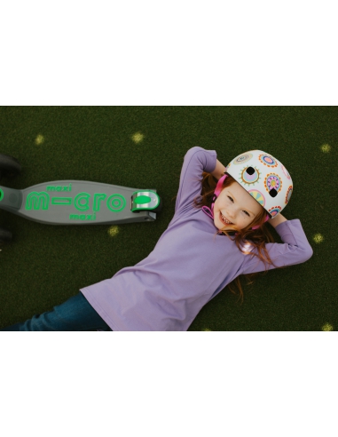 Hulajnoga Maxi Micro Deluxe Pro Grey/Green