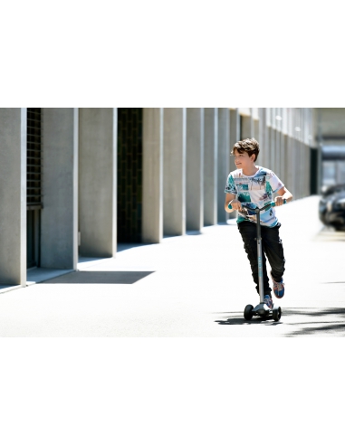 Hulajnoga Maxi Micro Deluxe Pro Grey/Green