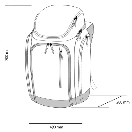 Plecak narciarski Rossignol HERO ATHLETES BAG 95L