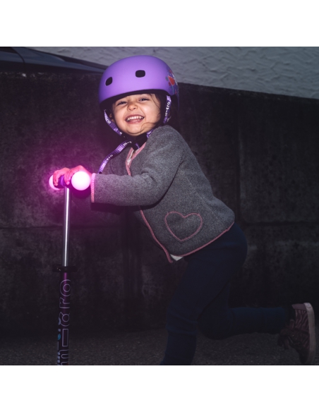 Kask dziecięcy Micro Floral Purple 2.0 V2