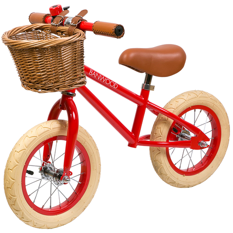 Rowerek biegowy Banwood First Go 12 czerwony