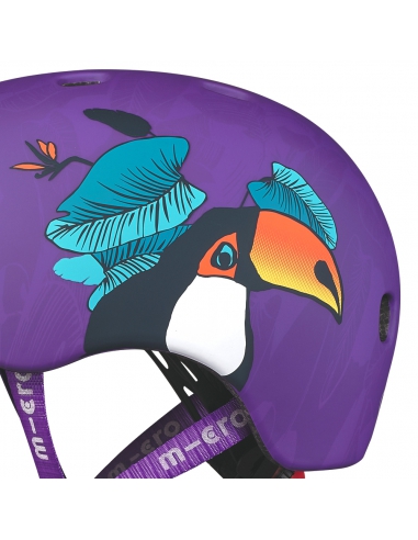 Kask dziecięcy Micro Tucan Purple