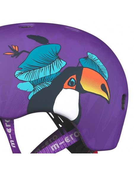 Kask dziecięcy Micro Tucan Purple