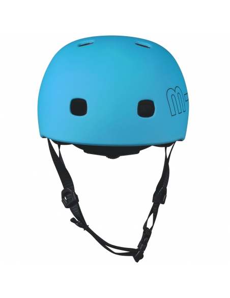 Kask dziecięcy  Micro Ocean Blue z lampką i magnesowym zapięciem
